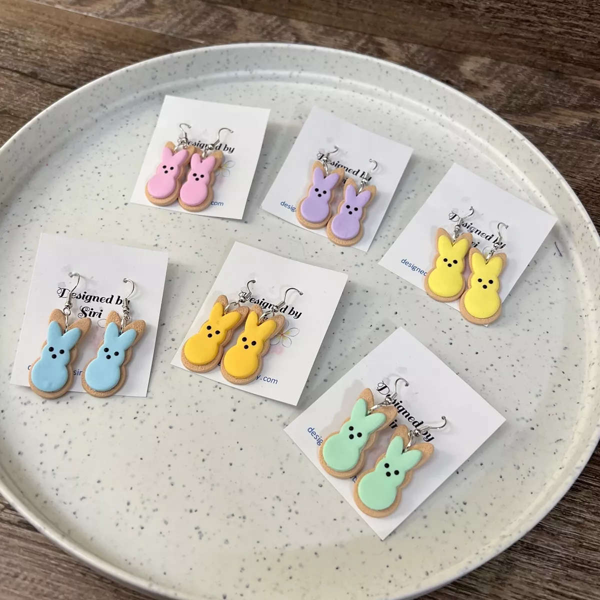 Easter 2024 clay earrings