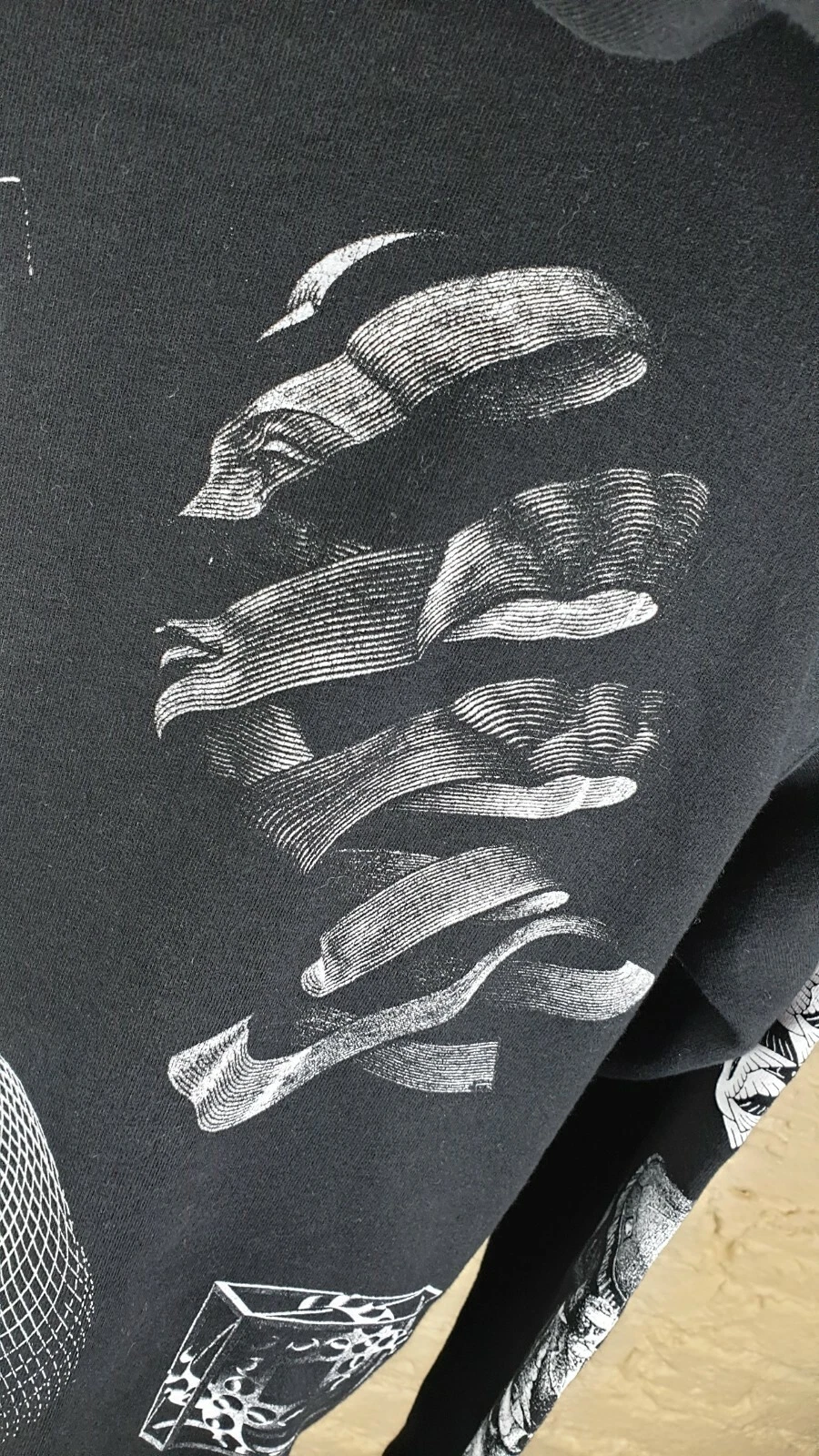 SUPREME x M.C. Felpa con cappuccio da uomo ESCHER taglia: grande OTTIME condizioni