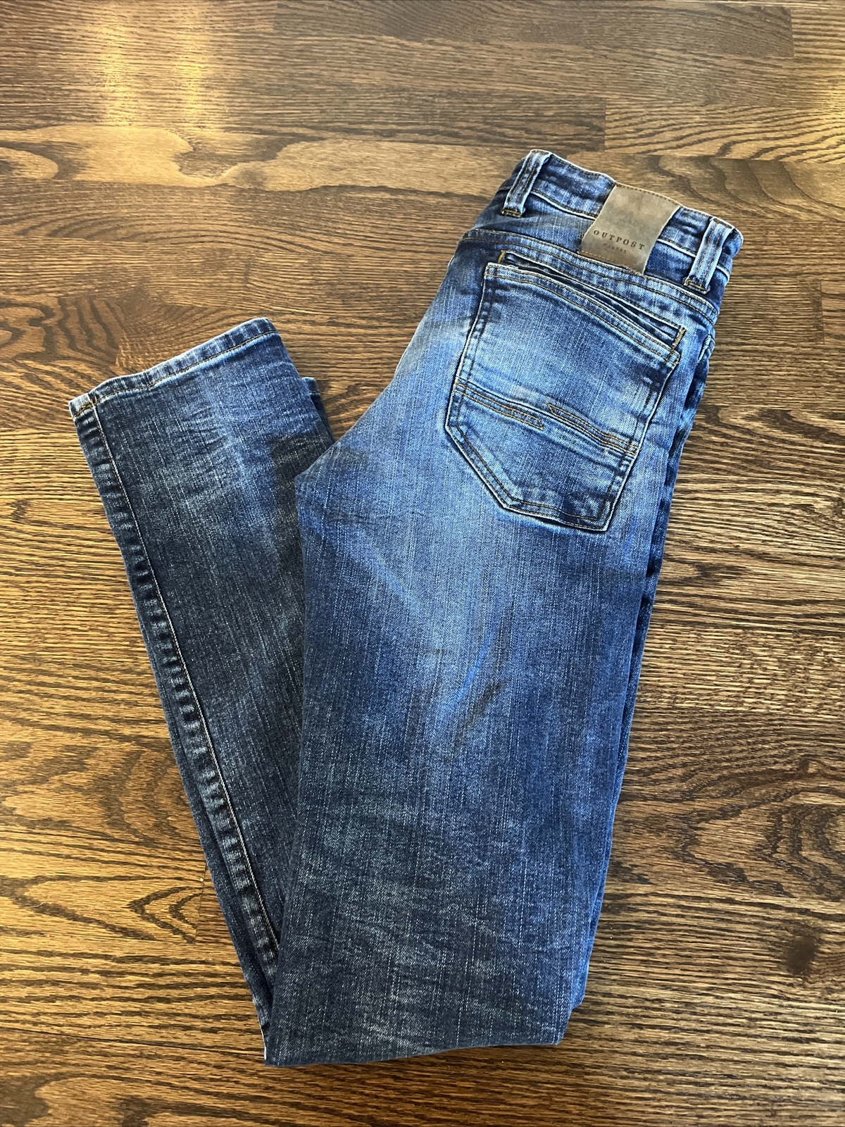 Outpost Makers Men Slim Straight Denim Jeans 31 X 32.5
