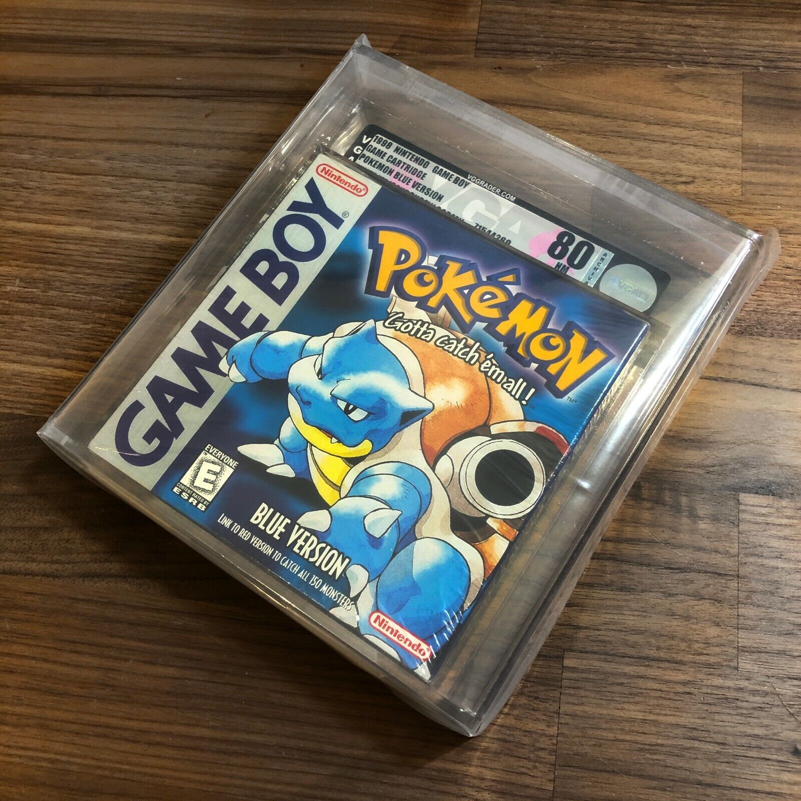 Brand New Factory Sealed Pokemon Red Version Game Boy VGA Graded 80 Silver  Rare!