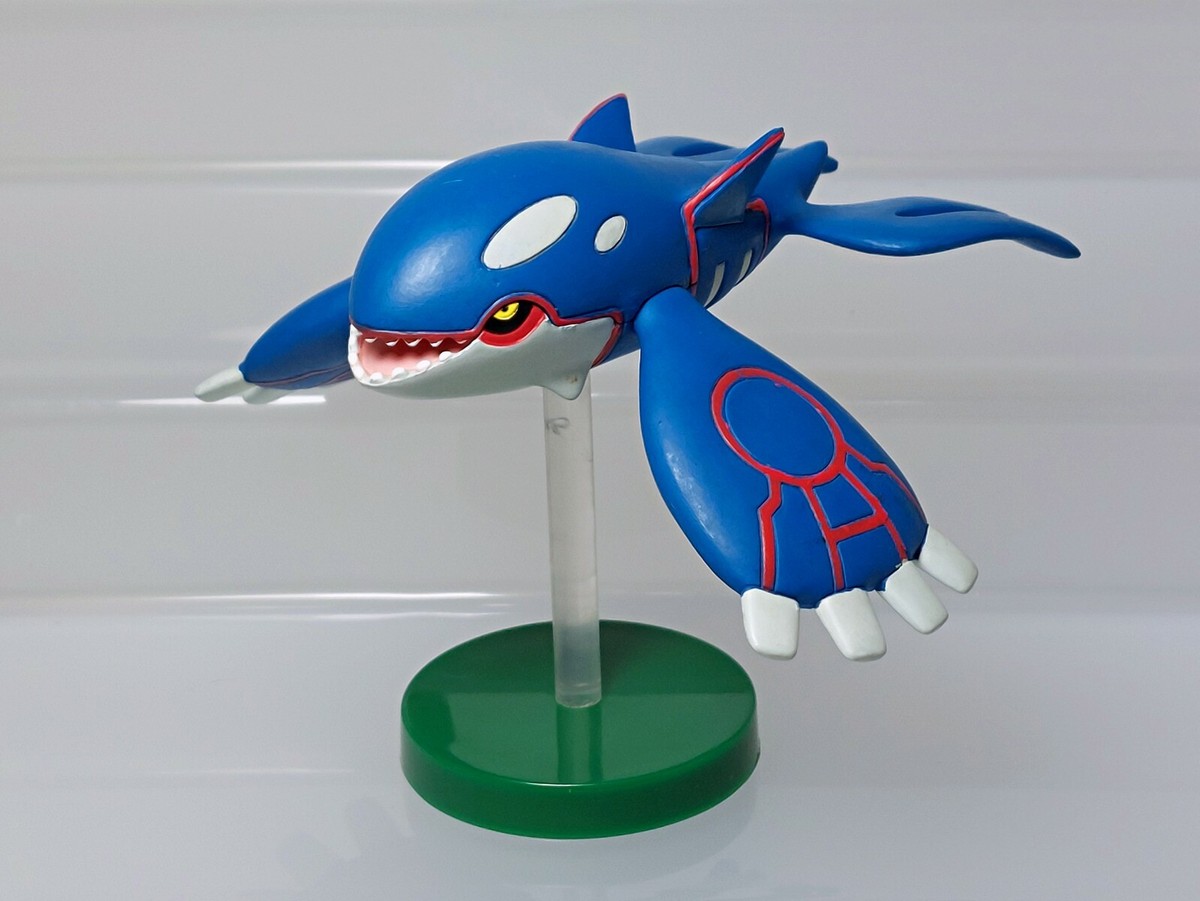Kyogre Pokemon Zukan 1/50 Scale Figure Tomy 2005 Gashapon Japan