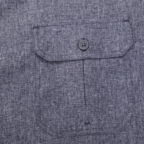 New Croft & Barrow Quick-Dry Shirt Men XXL / 2XL Blue Vented Pockets Fishing NWT - Picture 4 of 9