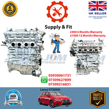 Genuine Lexus CT200H Hybrid Engine 1.8L 2ZR FXE 2011 ~ 2020 Imported Japanese
