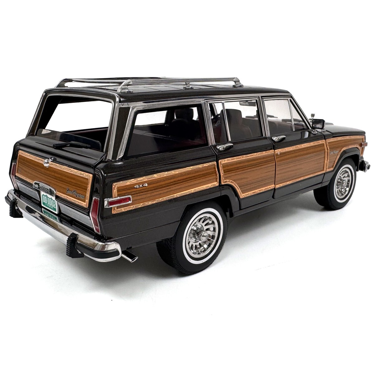 1:18 Scale Jeep Grand Wagoneer 1991 DD MODELS SPINNAKER Blue Diecast Model Car e