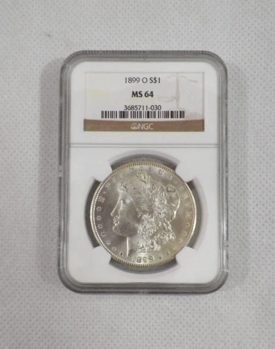 1899-O NGC Graded MS-64 Silver Morgan Dollar Uncirculated