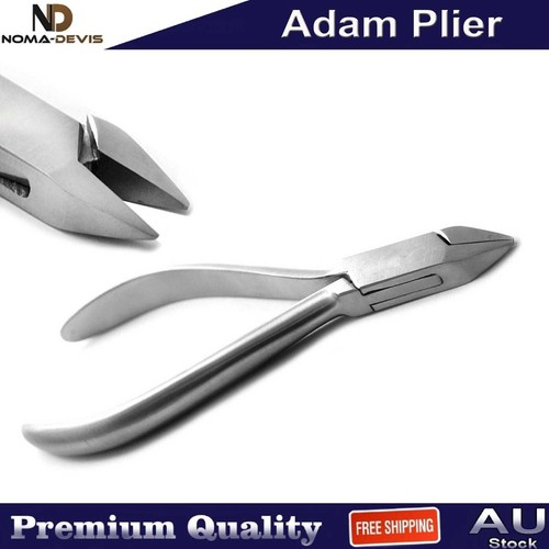 Dental Aderer Three Prong Plier Archwire Bending Adam Pliers Orthodontic Tools - Picture 2 of 5
