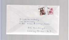 8400 - pas - znaczek rolkowy na liście - nr Mi 695 nr 020