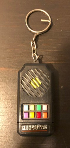 RAR *3er Set* Vintage 1989 Schlüsselanhänger Executor Echo Killer Noise Maker 90er 80er - Bild 9 von 9