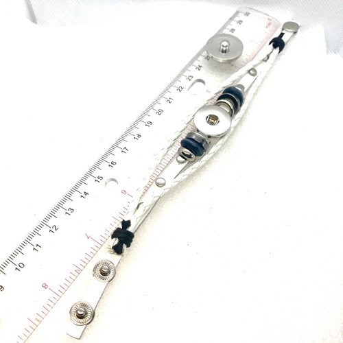 Geflochtene Leder Druckknöpfe Armbänder passend für Noosa Ginger Druckknöpfe Brocken Knöpfe 18-20mm  - Bild 63 von 102