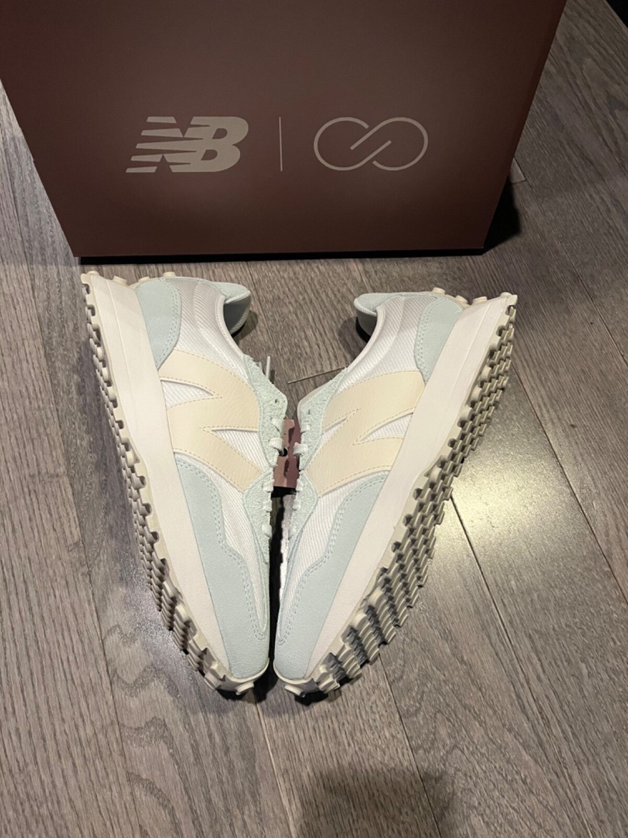 New Balance x CALIA ☆ WS327DRT White×Beige New Balance X CALIA Women's 327 Shoes - Cream & Blue (1 each