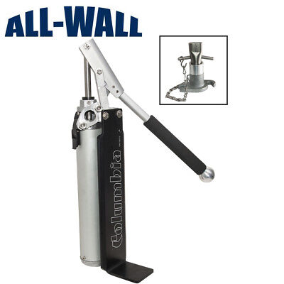 No More Bending! Columbia "Tall Boy" Drywall Mud Compound Loading Pump 
