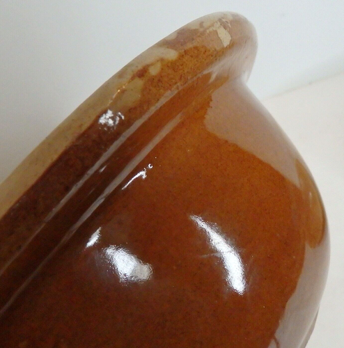 Pearsons of Chesterfield England 2 Oval Bowls Stoneware Brown Serving Crock - Picture 8 of 9