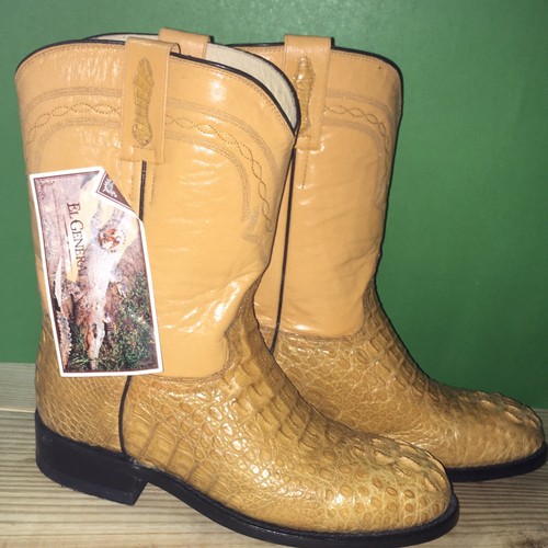 8 Mantequilla Crocodile Boots | eBay