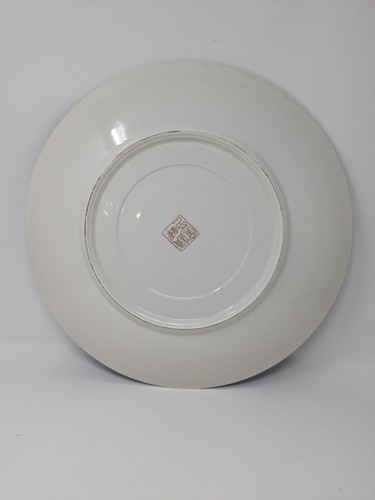 Antique Chinese Porcelain Large 15 Inch Charger Platter Plate Beautiful - Picture 10 of 12