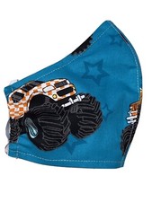 Handmade Washable Face Mask With Filter Pocket and Elastic For The Ears