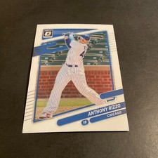 2021 Panini Donruss Optic Anthony Rizzo # 168 Chicago Cubs