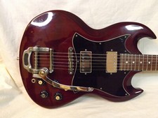 Schöne E Gitarre SG Japan Tremolo 80´s Koff...