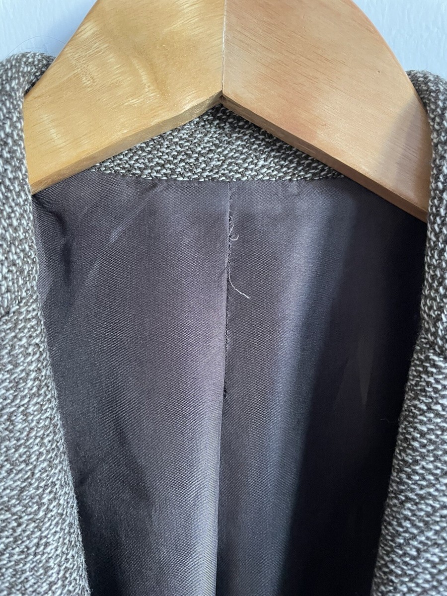 Celine by Phoebe Philo Crombie Coat in Olive/Taupe Melange Celine by Phoebe Philo Crombie Coat in Olive/Taupe Melange