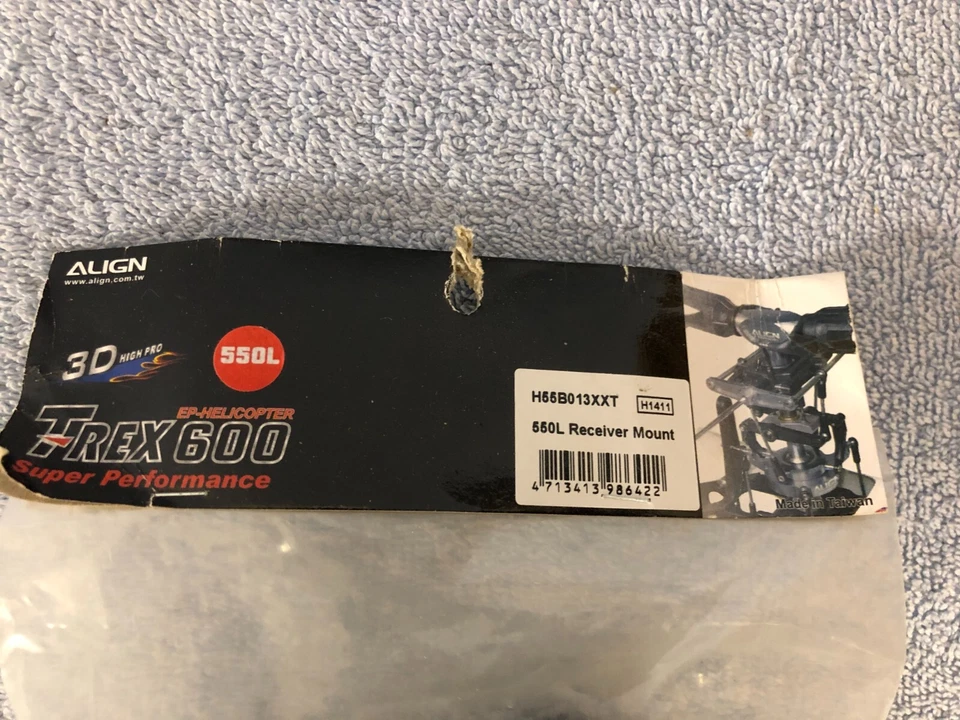 Align Trex 550L Receiver Mount H55B013XXT - Image 2 of 3