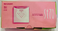 Sharp MDLP MD-ST70-P Portable Battery Operated Pink Mini Disc Headphone Player