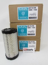 3 GENUINE KUBOTA AIR FILTER PART # K1211-82320, K2581-82310, 1G659-11222