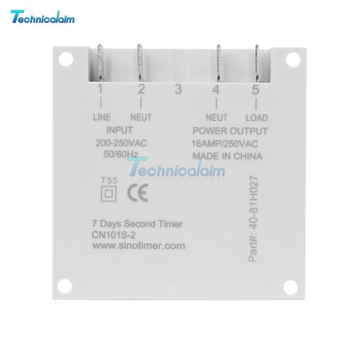 Programmable Digital Timer LCD Time Relay Switch 16A DC12/24V AC110V/220V - Picture 54 of 108