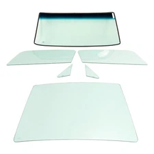 Front & Rear Back &Side Windshield Vent Window Glass Fits Ford Mustang 1967-1968