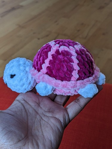 Handgefertigte gehäkelte Schildkröte 🐢 🐢 🐢 Langsam und stetig gewinnt das Rennen!