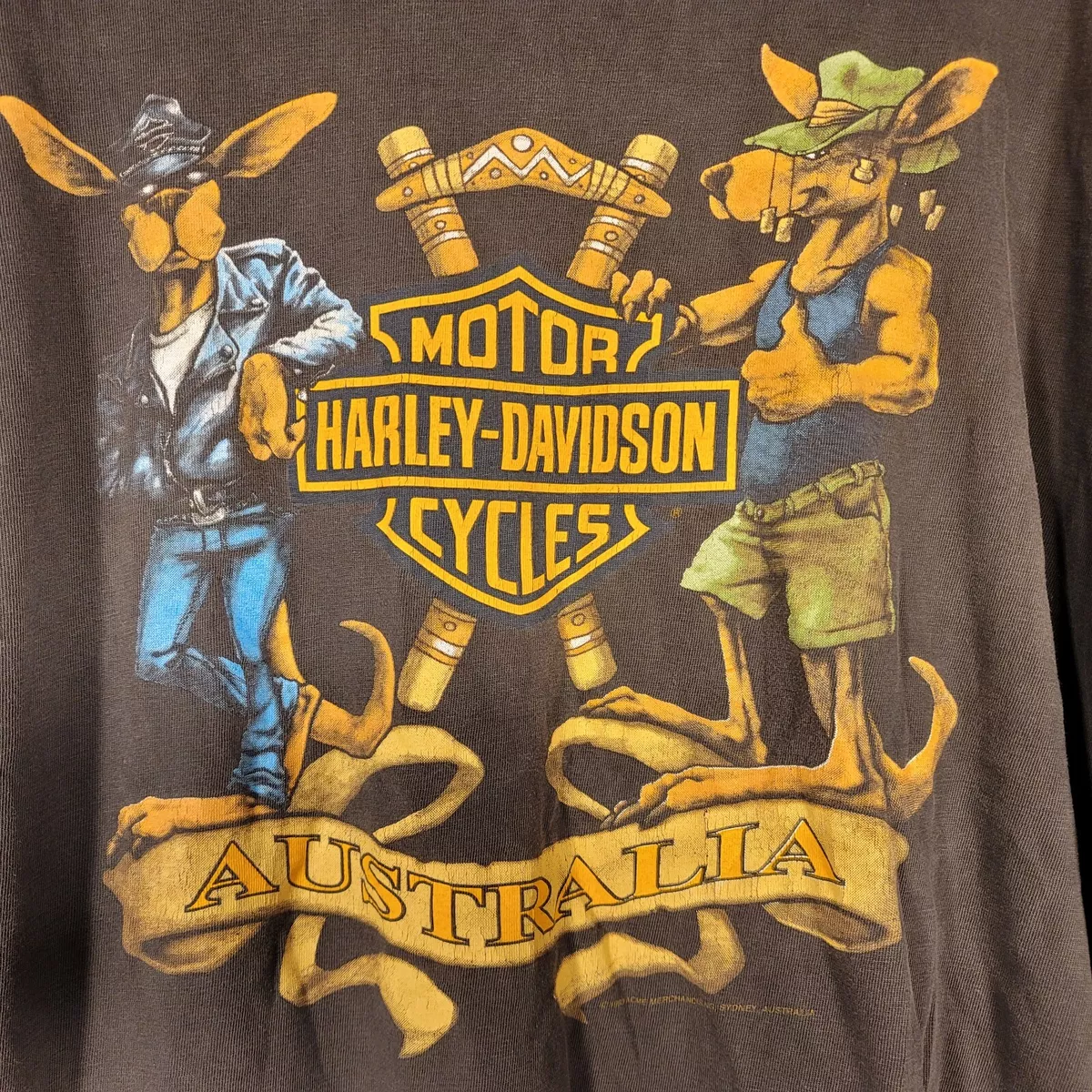 vintage harley davidson t shirt australia
