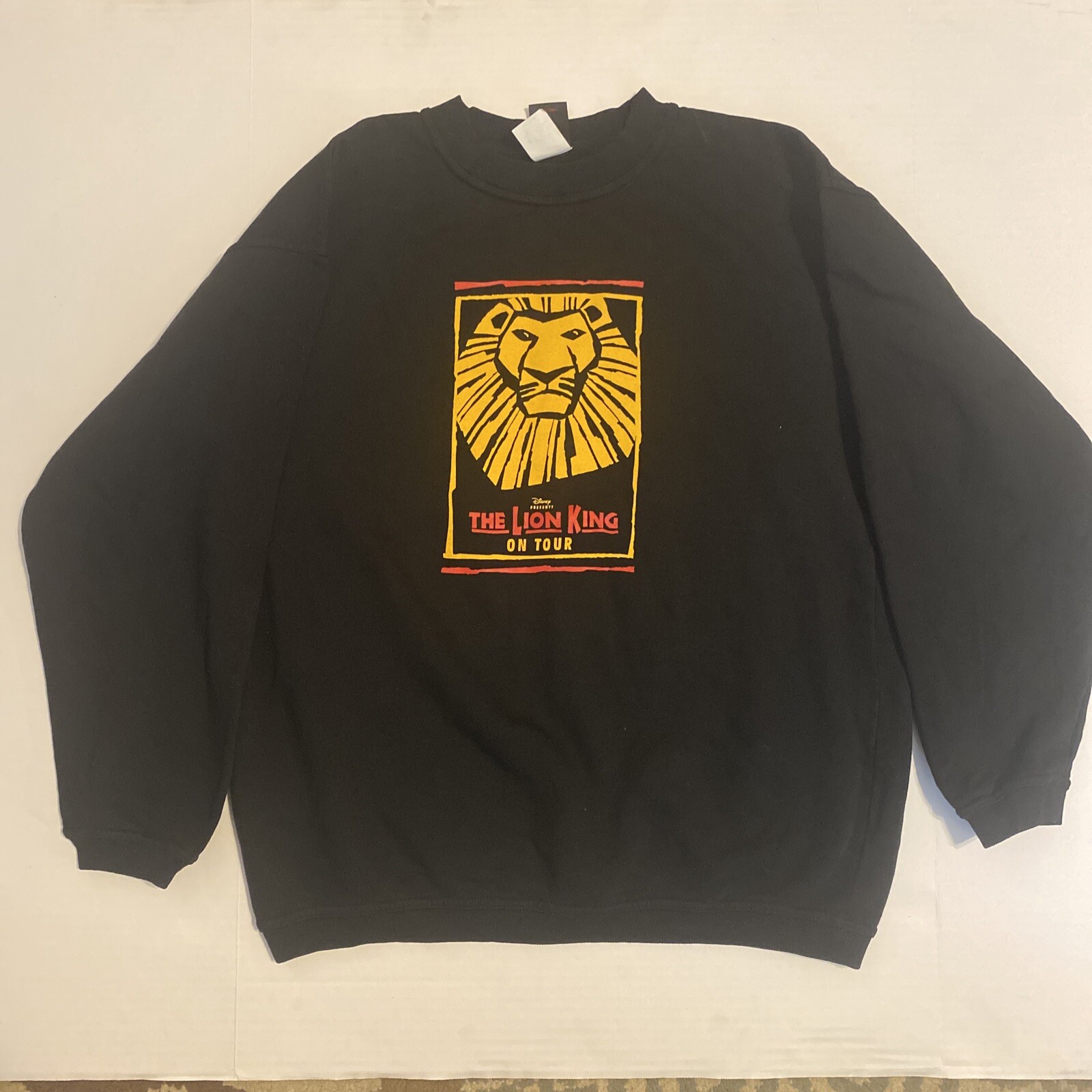 Disney The Lion King On Tour The Broadway Musical Black Sweatshirt