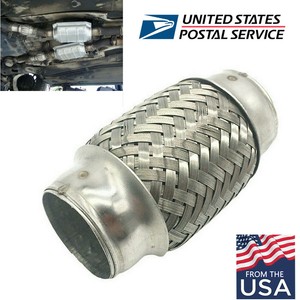 manifold repair pipe Stainless Exhaust Flexi Section Weld on braided interlock
