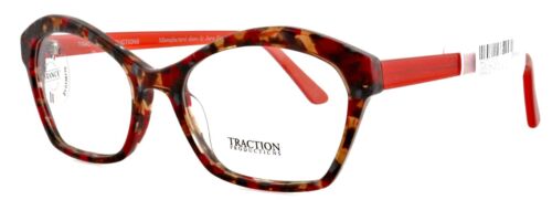 New TRACTION PRODUCTIONS PARADISIO 47mm Red Marble Toscane Eyeglasses France - Picture 2 of 7
