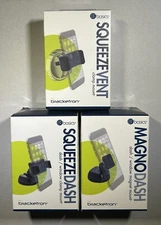 BT Basics by Bracketron SqueezeDash, MagnoDash, Squeezevent Clamps, Variety ￼￼