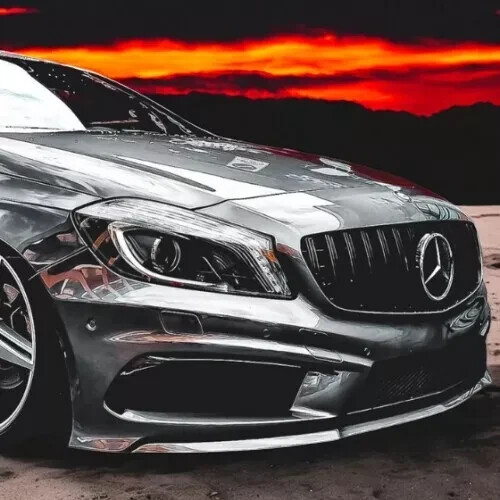 💥Griglia GT Adatto per Mercedes Benz W176 A Kl 2012 - 2015💥PANAMERICANA - Imagen 2 de 7