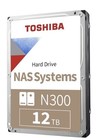 Toshiba N300 12TB NAS 3.5-Inch Internal Hard Drive - CMR SATA 6 Gb/s 7200 RPM