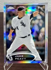 2012 Topps Chrome Jake Peavy #213 Refractor - Chicago White Sox