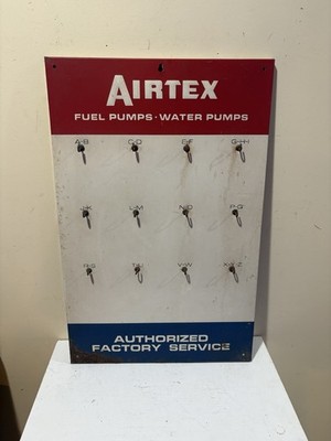 Airtex Fuel and Water pumps Display Rack Gas/oil/display sign