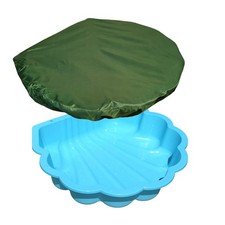 Sand Wassermuschel Sandkasten Sandmuschel Babypool Planschbecken mit Abdeckung
