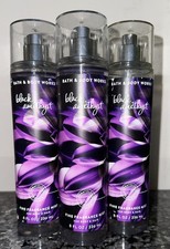 BATH BODY WORKS FINE FRAGRANCE MIST BLACK AMETHYST 8 OZ. SET OF 3 NEW