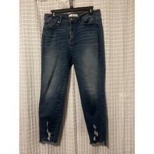 KanCan Women High Rise Skinny Jeans Medium Wa...