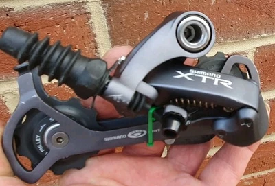 Shimano XTR 9 Speed Rapid rise rear Mech Derailleur FD-M953 SGS *SERVICED* VvGC - Image 1 of 4