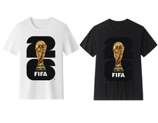 2026 FIFA World Cup 26 Trophy Graphic Unisex T-Shirt SIZE S-5XL