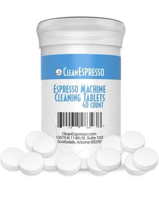- Breville Compatible 2 Gram Cleaning Tablets for Espresso Machines - 40 Clea...