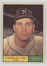 1961 Topps Charley Lau #261 16ez