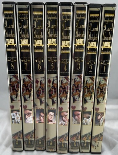 8 DVD Encyclopedia of Card Sleights By Daryl Magic’s Best Volumes 1-8