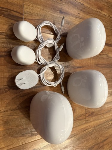 Google Nest Wifi Pro 3 Pack - Tri Band Routers Snow White`