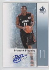 2011-12 SP Authentic Auto Bismack Biyombo #19 Auto l8x