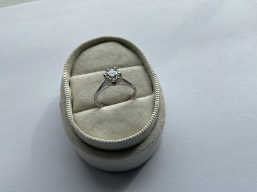 Syaring 0,5ct Diamant Ring mit 18K Weißgold - Bild 9 von 12