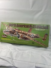 Vtg Guillows .20-.49 Engine B-25 Mitchell Airplane Kit #805 Wood WWII Aircraft Vtg Guillows .20-.49 Engine B-25 Mitchell Airplane Kit #805 Wood WWII Aircraft - Image 1