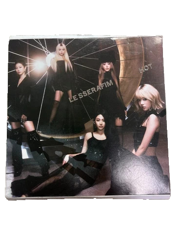 Le Sserafim Hot [Compact Ver] White Dazzle Version NEW Sealed